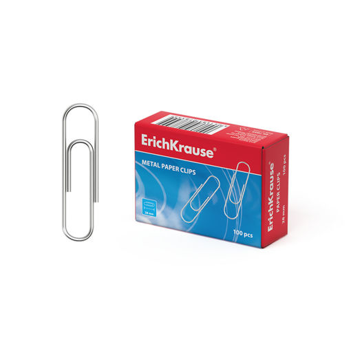 Picture of ERICHKRAUSE PAPER CLIPS BRASS 33MM